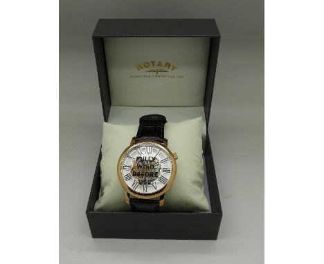 A Rotary wristwatch with skeleton dial, manual wind movement, model number GLE000017/21, boxed