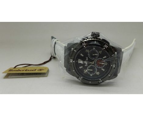 A Timberland triple calendar quartz wristwatch, model number TBL.13334JSB/02