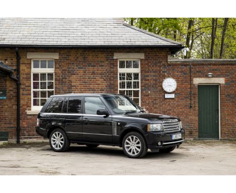 2010 Range Rover 5.0 V8 Supercharged AutobiographyRegistration no. LX10 EYRChassis no. SALLMAME3AA320312Mileage 132,000MOT ex