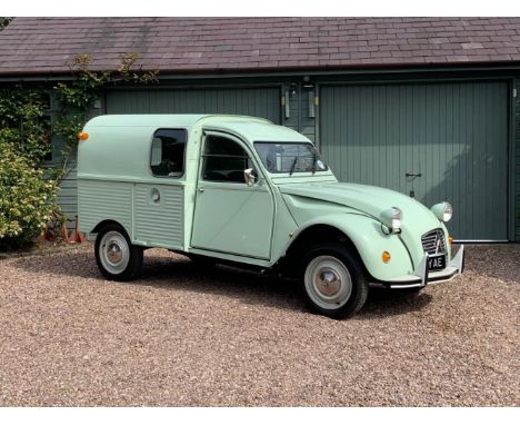 1963 Citroën 2CV 'Fourgonnette' VanRegistration no. YAE 68AChassis no. 1424635Odometer reading: N/AMOT Expiry: 22 August 2021