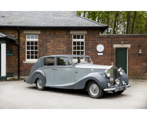 1953 Rolls-Royce Silver WraithRegistration no. TGK 293Chassis no. WVH63Odometer Reading: TBAMoT Expiry: Exempt*Low mileage Wr