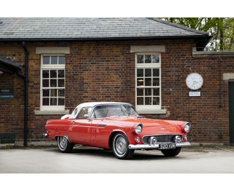 1956 Ford ThunderbirdRegistration no. 520 XVMChassis no. P6FH257742*Iconic American classic*Recently restored*Automatic trans