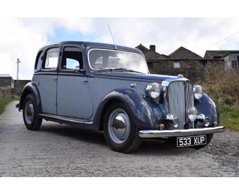 1949 Rover P3 75 SaloonRegistration no. 533 XUPChassis no. R8413393Odometer Reading: TBAMot Expiry: Exempt*Offered from long 