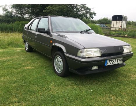 1990 Citroën BX 4x4 GTiRegistration no. H727 YYNChassis no. VF7XBFR000FR1998KOdometer reading: 86,500MOT Expiry: 2 December 2