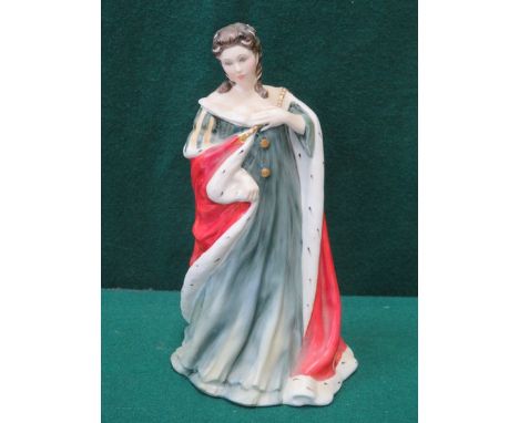 ROYAL DOULTON GLAZED CERAMIC FIGURE- QUEEN ANNE. HN3141 