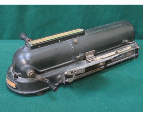 VINTAGE HALSBY & CO LTD "THE PHOTOGRAPH CHEQUE WRITER"