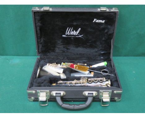 CASED WERIL CLARINET 