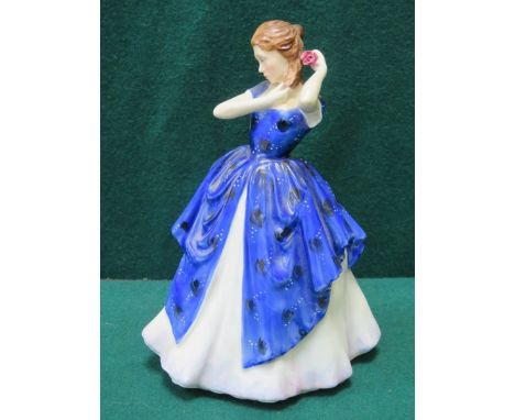 ROYAL DOULTON GLAZED CERAMIC FIGURE- LAURA, HN3136 