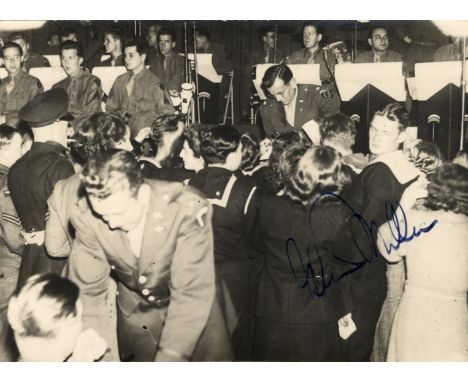 MILLER GLENN: (1904-1944) American Musician and Bandleader of the Swing Era, especially popular during World War II. Vintage 