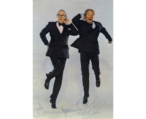 MORECAMBE & WISE: MORECAMBE ERIC (1926-1984) & WISE ERNIE (1925-1999) British Comedians. A printed 4to programme for a perfor