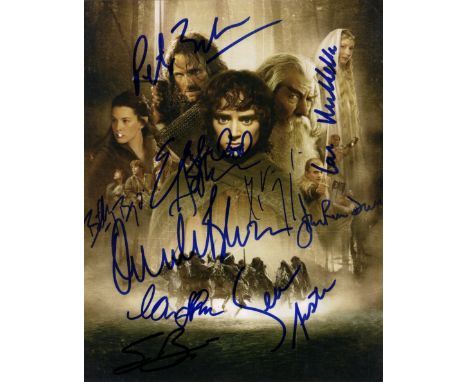 LORD OF THE RINGS THE: Individually signed colour 8 x 10 photograph by various cast members of The Lord of the Rings film ser