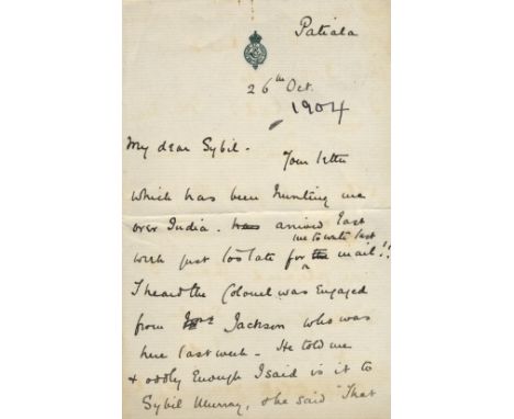 GRENFELL FRANCIS: (1880-1915) British Army Officer, Victoria Cross winner for his actions at Audregnies, Belgium, during the 
