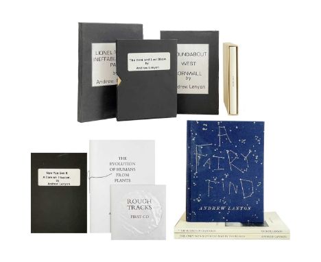Andrew Lanyon Nine works 'Now You See It. A Cornish Illusion,' 161/250, string bound, card slip, colour images tipped in, Den