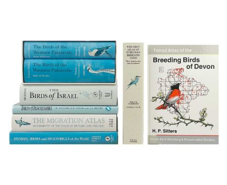 (Ornithology) Seven good works Hadoram Shirihai. 'The Birds of Israel. A Complete Avifauna ad Bird Atlas of Israel....,' firs