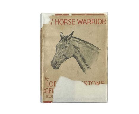 MOTTISTONE, Lord My Horse Warrior  First edition, an uncommon volume with unclipped dj, cream paper dust jacket with red lett