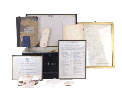 The Corporation of Trinity House The Letters of Commander C. E. K. Kendall-Carpenter 'Lethby's Street Plan of Penzance,' fram