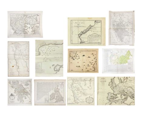Eighteenth Century Maps Eleven Thomas Kitchen. 'A Map of the Western Part of the Roman Empire,' uncoloured copper engraved, f
