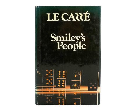 (Signed le Carre and Alec Guinness) Smiley's People Signed and inscribed on ffep 'John le Carre with all good wishes 20 Oct 1