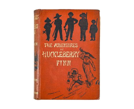 (Clemens Samuel Langhorne) Mark Twain  The Adventures of Huckleberry Finn First edition, first issue with advertisements date