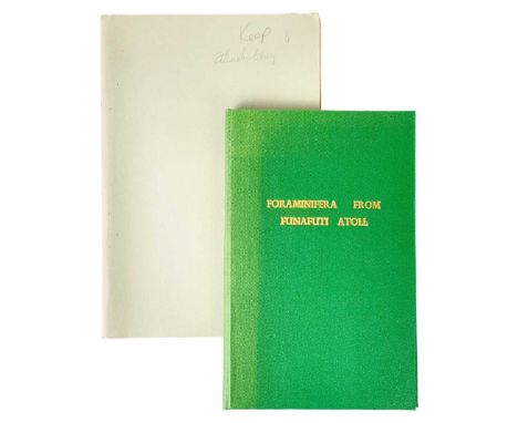 (Funafuti and the Gilbert Islands) Two scarce natural history reports  Frederick Chapman. 'On some New and Interesting Forami