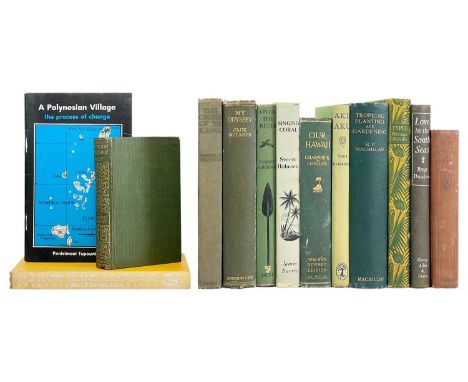 (Pacific Islands)  Twelve works  Walter E. Traprock. 'The Cruise of the Kawa. Wanderings in the South Seas,' first edition, o