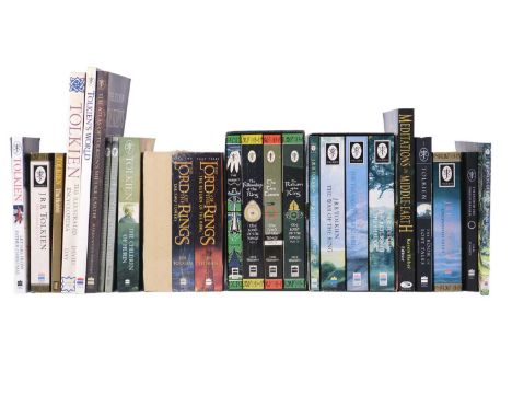 J. R. R. Tolkien A large collection of limpbacks A fantastic collection including two box sets and many subsidiary works.