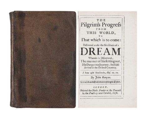 John Bunyan The Pilgrim's Progress from this World to that which is to come .... Printed for Nath. Ponder, 1678 [i.e. c.1890]