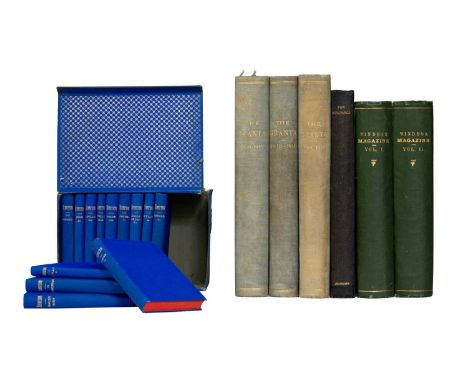 (Cambridge University) Granta Magazine Three bound volumes from 1909-1912 Uniform blue cloth with some finger soiling, vol 19