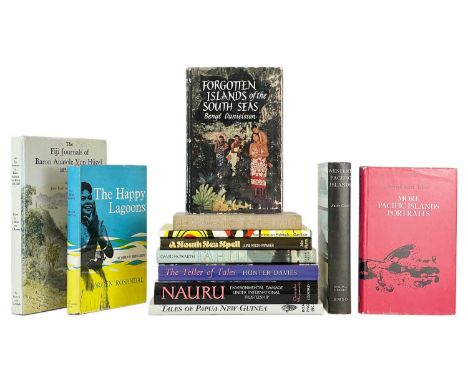 (South Pacific Islands) Twelve good works  Austin Coates. 'Western Pacific Islands,' first edition, original cloth, unclipped