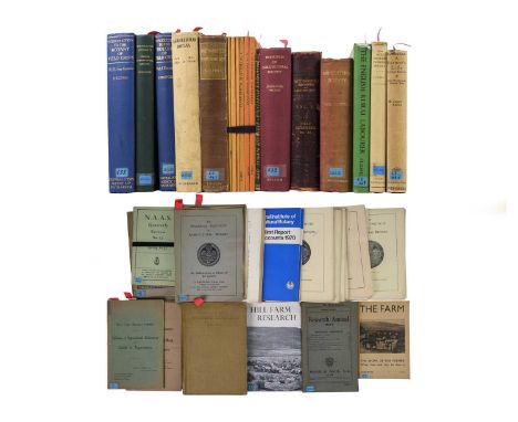 (Agricultural Experimentation and Botany) A good collection J. M. Hector. 'Introduction to the Botany of Field Crops,' first 
