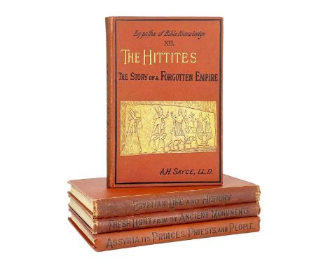 Religious Tract Society (Publishers) Four works from the 'By-paths of Bible Knowledge' series A.H. Sayce. 'Fresh Light from t