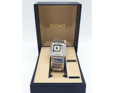 Seiko digital watch known as the James Bond watch. As found. 