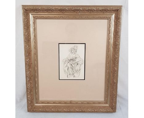 A limited edition Henri Matisse, Cinquente Dessins lithograph (592 of 1000). Printed by Victor Jacquemin and signed in the pl