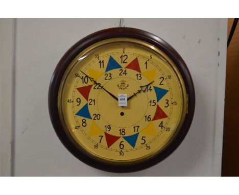 A reproduction RAF sector wall clock.