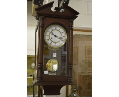 A Vienna style wall clock.