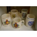 Royal Commemorative cups etc.