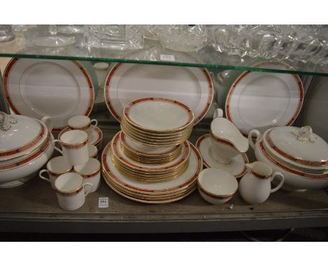 A comprehensive Royal Worcester Beaufort dinner service.