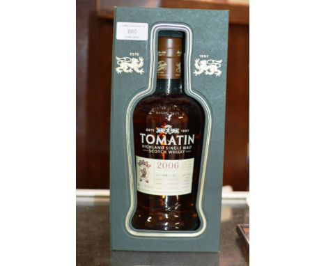 TOMATON 2006 LIMITED EDITION BOTTLING HIGHLAND SINGLE MALT SCOTCH WHISKY, WITH PRESENTATION BOX - 700ML, 46% VOL     
