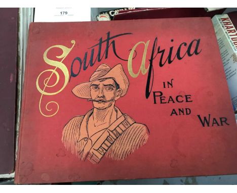 Edwardian Military books - South Africa in Peace and War , Celebrities of the army 1900 and Our warriors on land and sea (3)