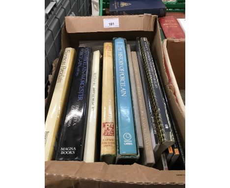 Chamberlain -Worcester Porcelain 1788-1852 and other Antique porcelain books