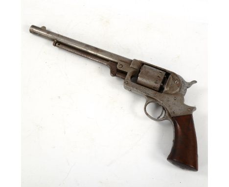 Starr Arms Co New York Model 1858 Army double action .44 Cal. percussion 6 shot revolver, 6 inch barrel; martial markings (U.