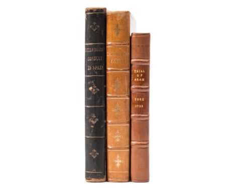 DODSLEY, R - Select Fables of Esop and other Fabulists : woodcuts, rebound full calf, 8vo, Gainsborough, 1809. With 2 others.