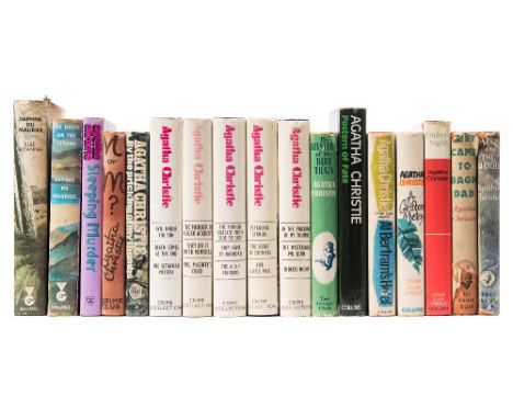 CHRISTIE, Agatha - Taken At The Flood : org. cloth in edge worn d/w, 8vo, first ed, 1948. With 5 other first editions and 9 r