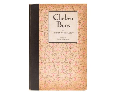 COWARD, Noel - Chelsea Buns : org. cloth backed decorative boards, 8vo, AUTHOR'S SIGNED PRESENTATION COPY, Hutchinson, first 