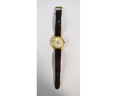 A gentleman's 9ct gold Zenith Automatic Chronometer wristwatch, in original box Condition Report Watch ticking 