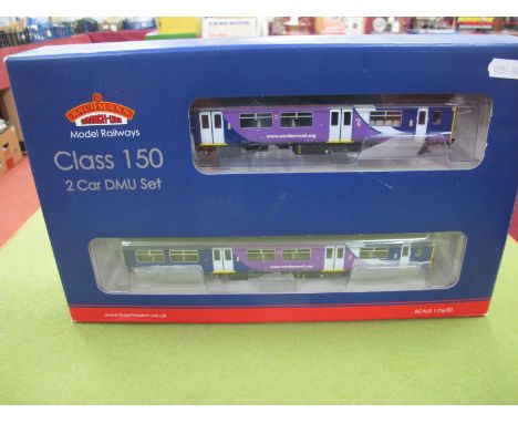 A Bachmann "OO" Gauge #32-938 Class 150, 2 car DMU set, Northern Rail, 21 DCC, boxed.