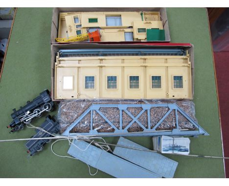 Model Railway Interest, to include Triang "OO" Gauge 2-6-0 Ivatt Class locomotive, R/No 46400, BR black (spares/repair), Horn