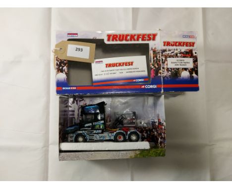 Manufacturer  - Corgi | Description - Scania T Cab Topline - John Toulson | Stock Code - CC12815 | Notes - VGC - Box worn| Sc