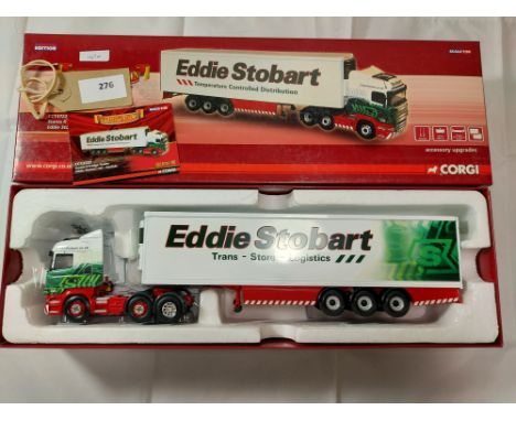 Manufacturer  - Corgi | Description - Scania R Fridge Trailer - Eddie Stobart Ltd | Stock Code - CC13722 | Notes - VGC - Box 