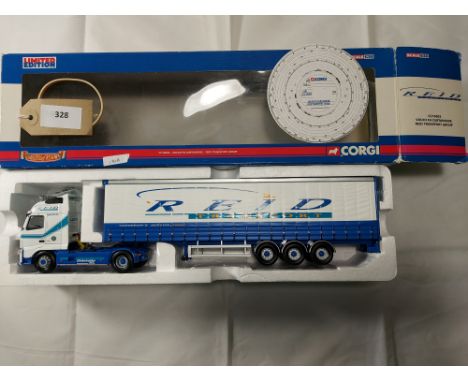 Manufacturer  - Corgi | Description - Volvo FH Curtainside - Reid Transport Group | Stock Code - CC14003 | Notes - VGC - Box 